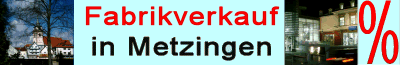 logo Outlet  Fabrikverkauf in Metzingen Germany