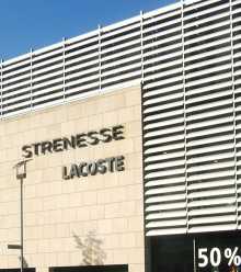 Bild: Lacoste und Strenesse Outlets Metzingen